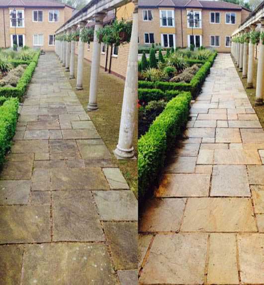 Walkway Cleaning Service