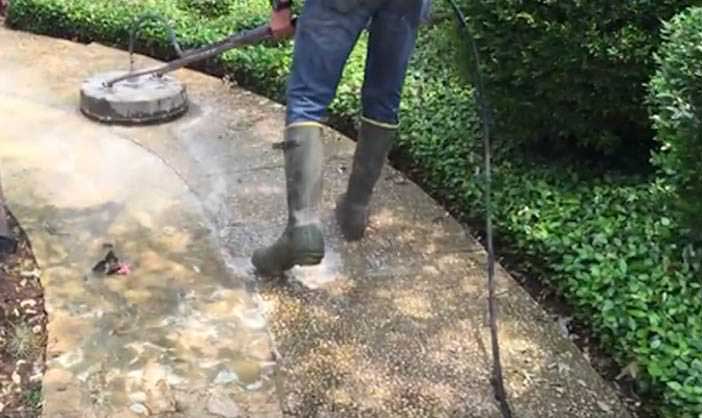 Walkway Cleaning