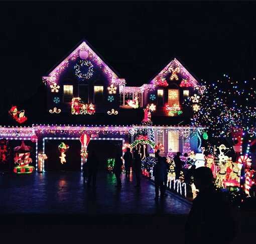 Christmas Light Installation in Maryland